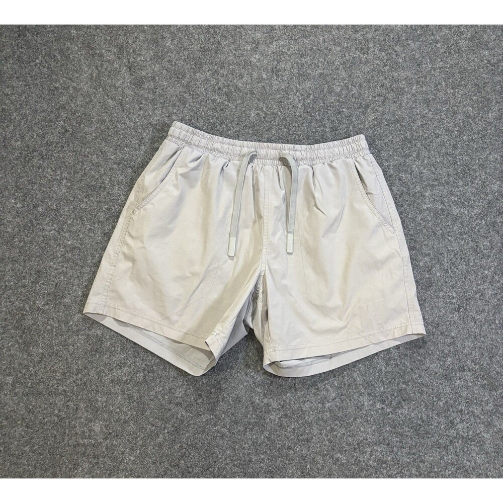 Bear Bottom Atlas Shorts Men’s Medium Gray Stretch Nylon Lined 5.5” Inseam